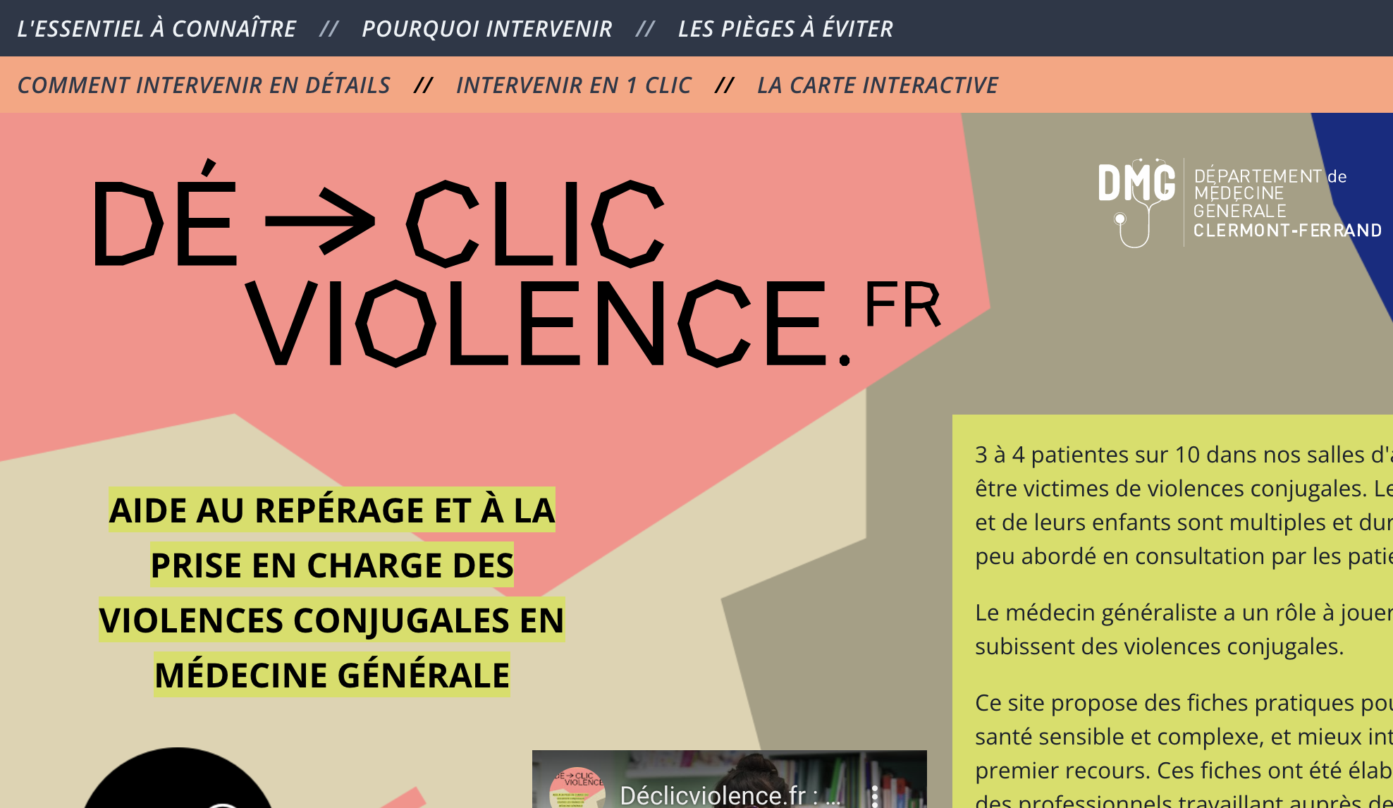 Site declicviolence.fr/