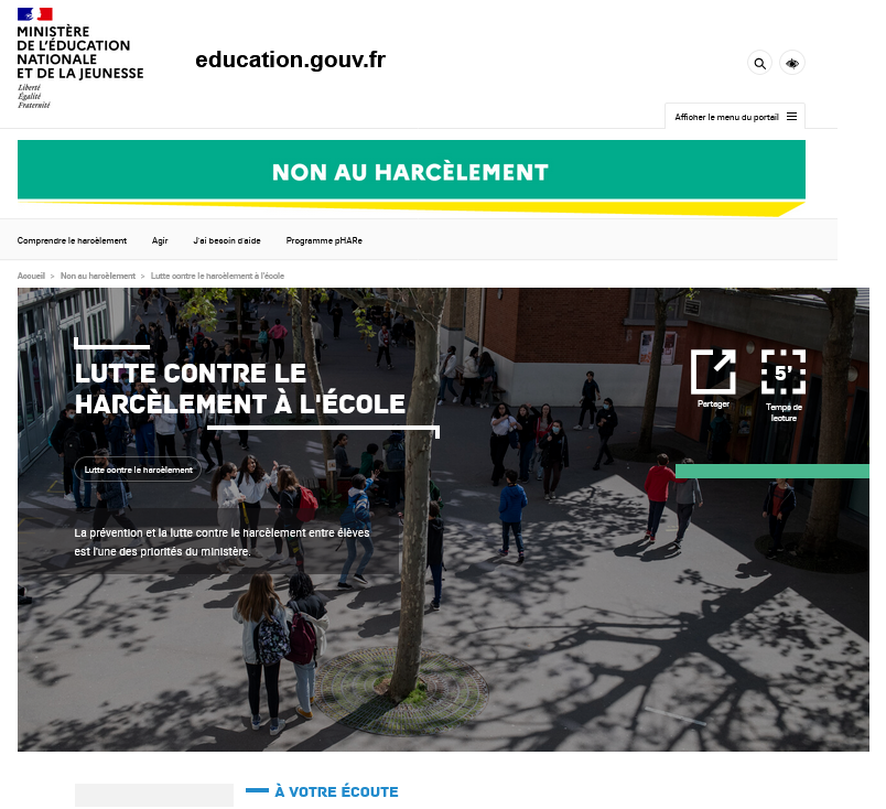 Site www.education.gouv.fr - PHARE